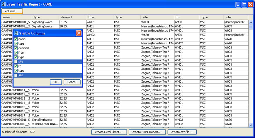 CL NetVisualiser - Network-Reporting