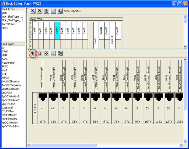 CL NetVisualiser - Rack-Editor